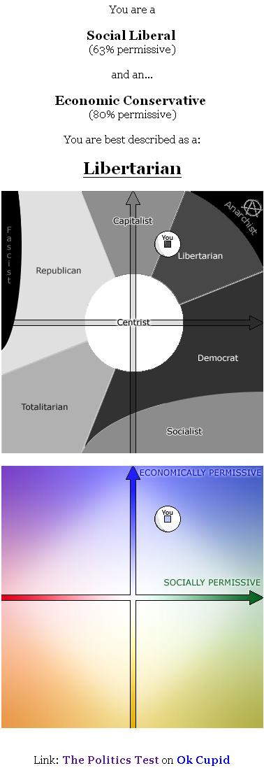 Political Test Results