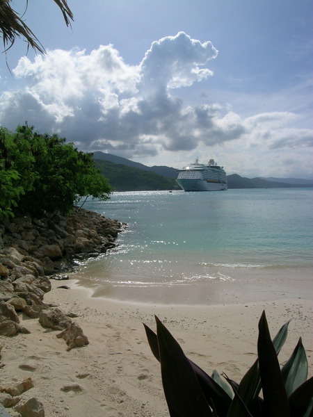 Voyager of the Seas at Labadee, Haiti